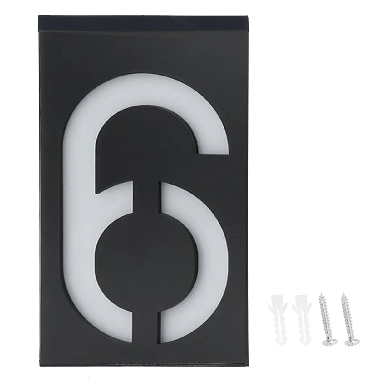 Carvallo Solar Husnummerlampa | LED Belyst | Vädertålig IP55 | Automatisk ljus vid mörker Carvallo