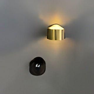 ShineGlow Light - Minimalist guld vägglampa Carvallo