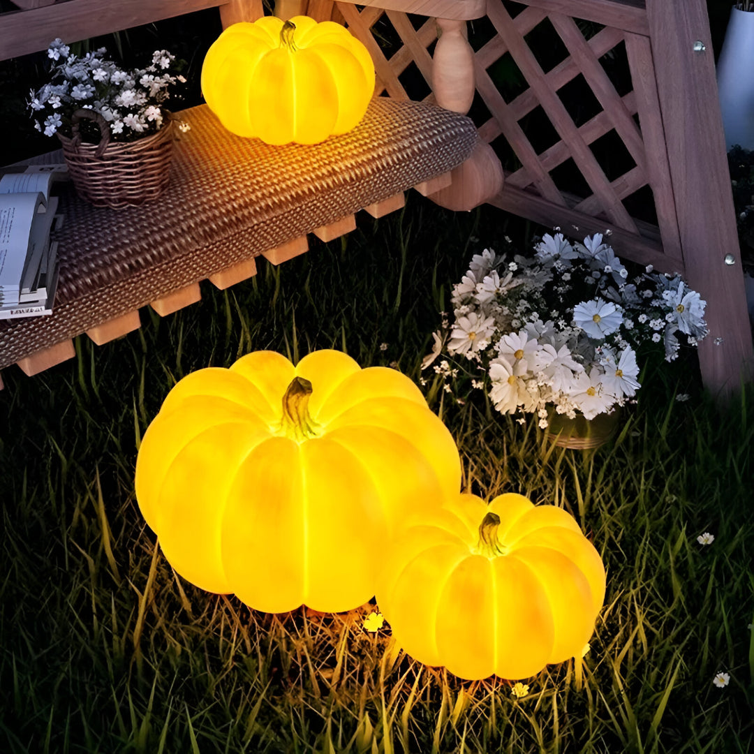 Außen LED Kürbis Halloween Deko Lichter MILA Sverige