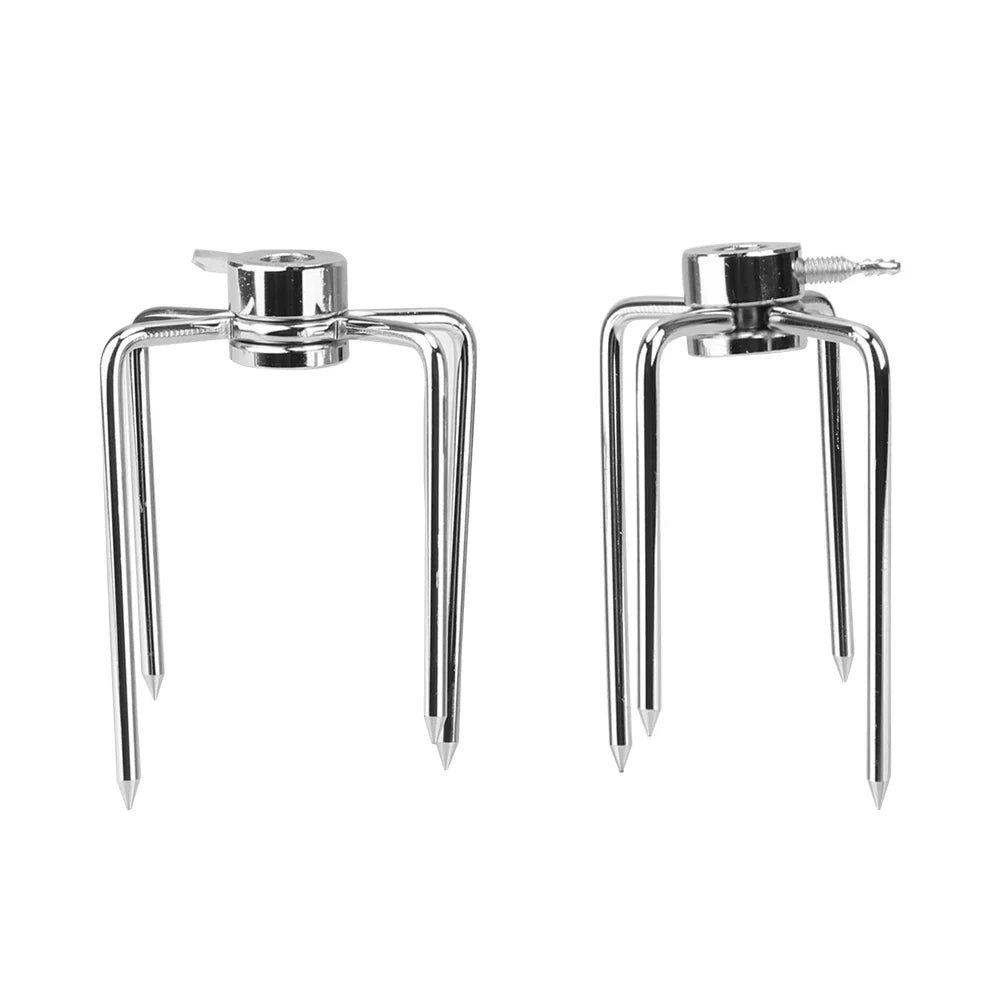 Carvallo Fleischgabeln GrillMeister Pro | 2-pack | Rostfritt stål | För rotisserie & kolgrill Carvallo