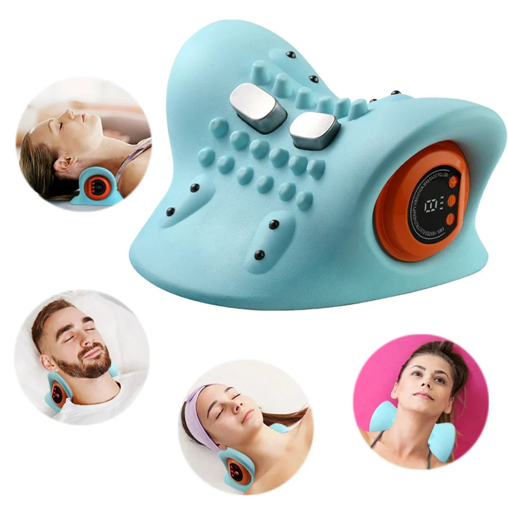 ThermaEase - Elektrisk Nackmassagekudde med Värme och EMS-teknologi-Electric Massagers-BB-Hemnix