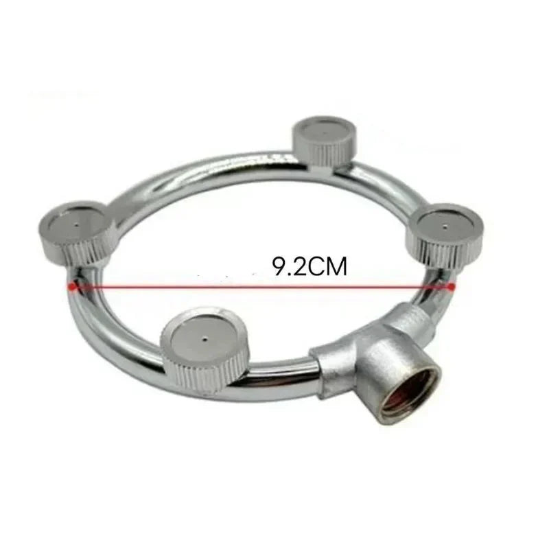 Carvallo Pro | 3/4/5-fach M14 spruthuvud | Högtryck nebulisator | Fin dimma för trädgård & växthus Carvallo