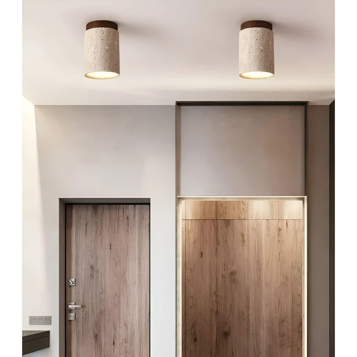 Rund Bordslampa i Wabi-Sabi Stil – Japansk Design för ett Harmoniskt Hem Carvallo