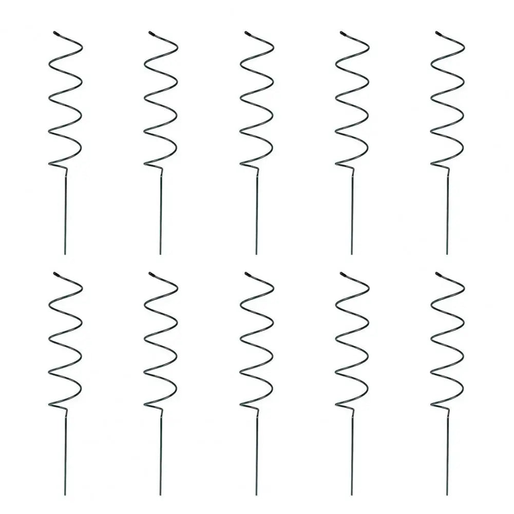 Carvallo Rankstänger Tomater Spiralstänger 10-pack | 40 cm längd | Väderbeständiga & Stabil | För klättrande växter & grönsaker Carvallo