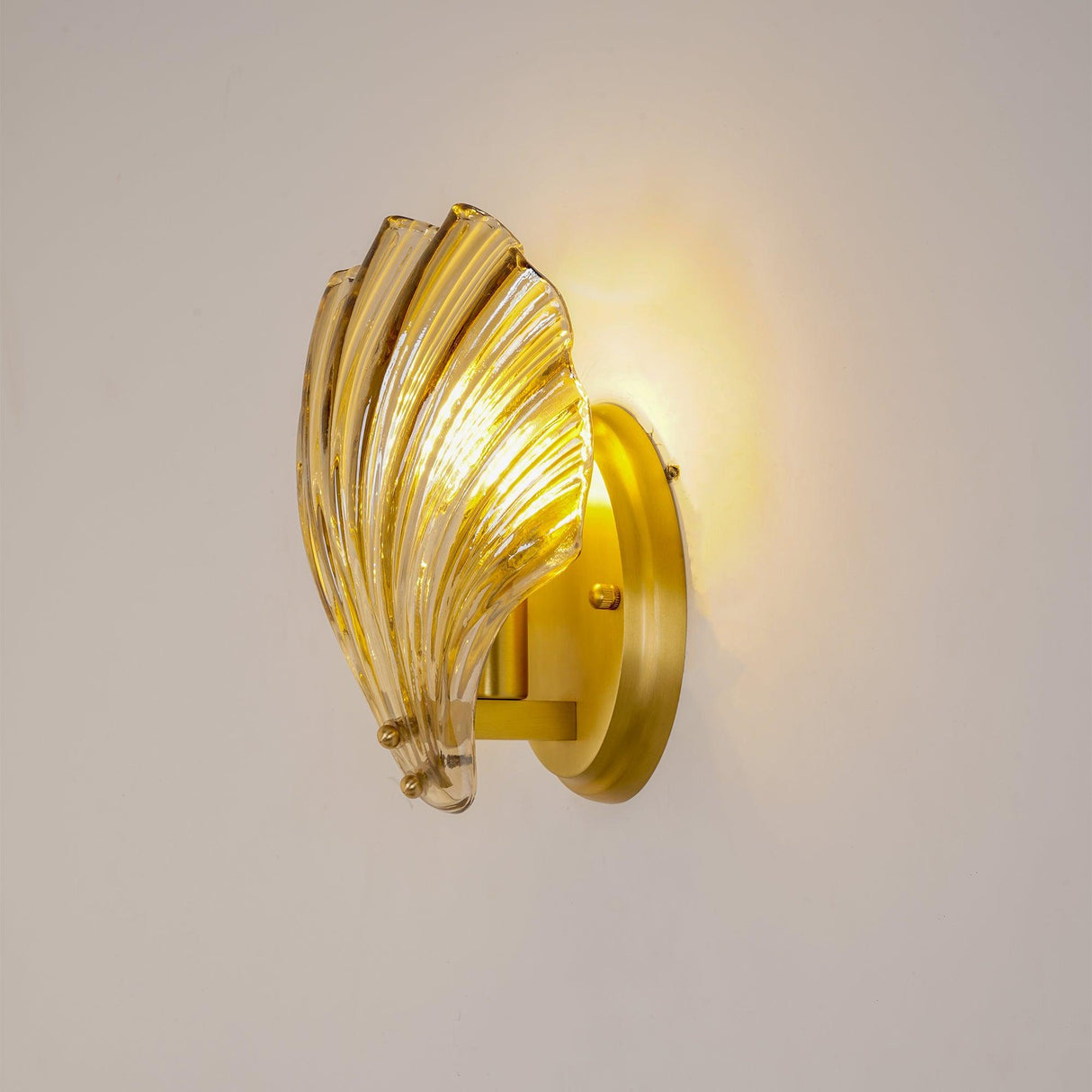 Elegant Shell Vägglampa – Kustinspirerad Sconce för Strandiga Vibes Carvallo