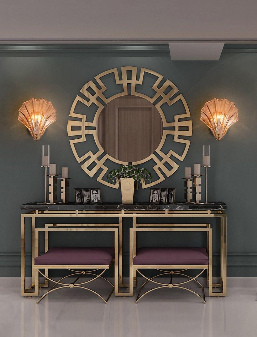 Elegant Shell Vägglampa – Kustinspirerad Sconce för Strandiga Vibes Carvallo