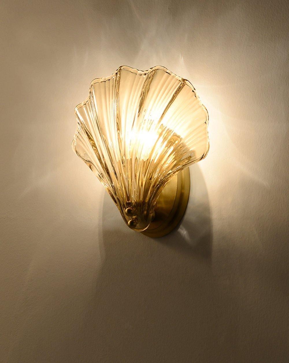 Elegant Shell Vägglampa – Kustinspirerad Sconce för Strandiga Vibes Carvallo