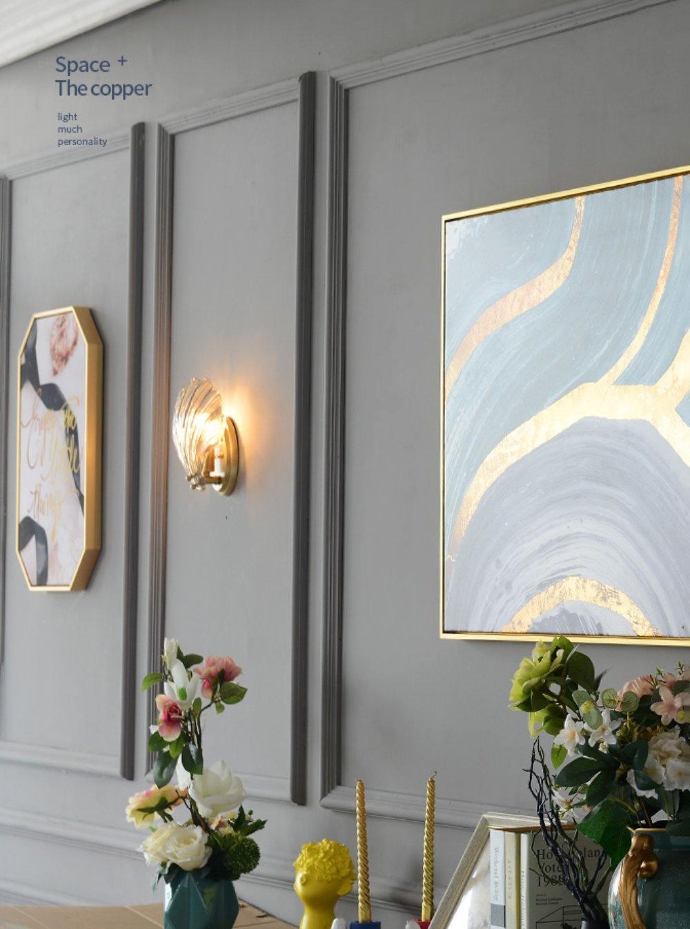 Elegant Shell Vägglampa – Kustinspirerad Sconce för Strandiga Vibes Carvallo