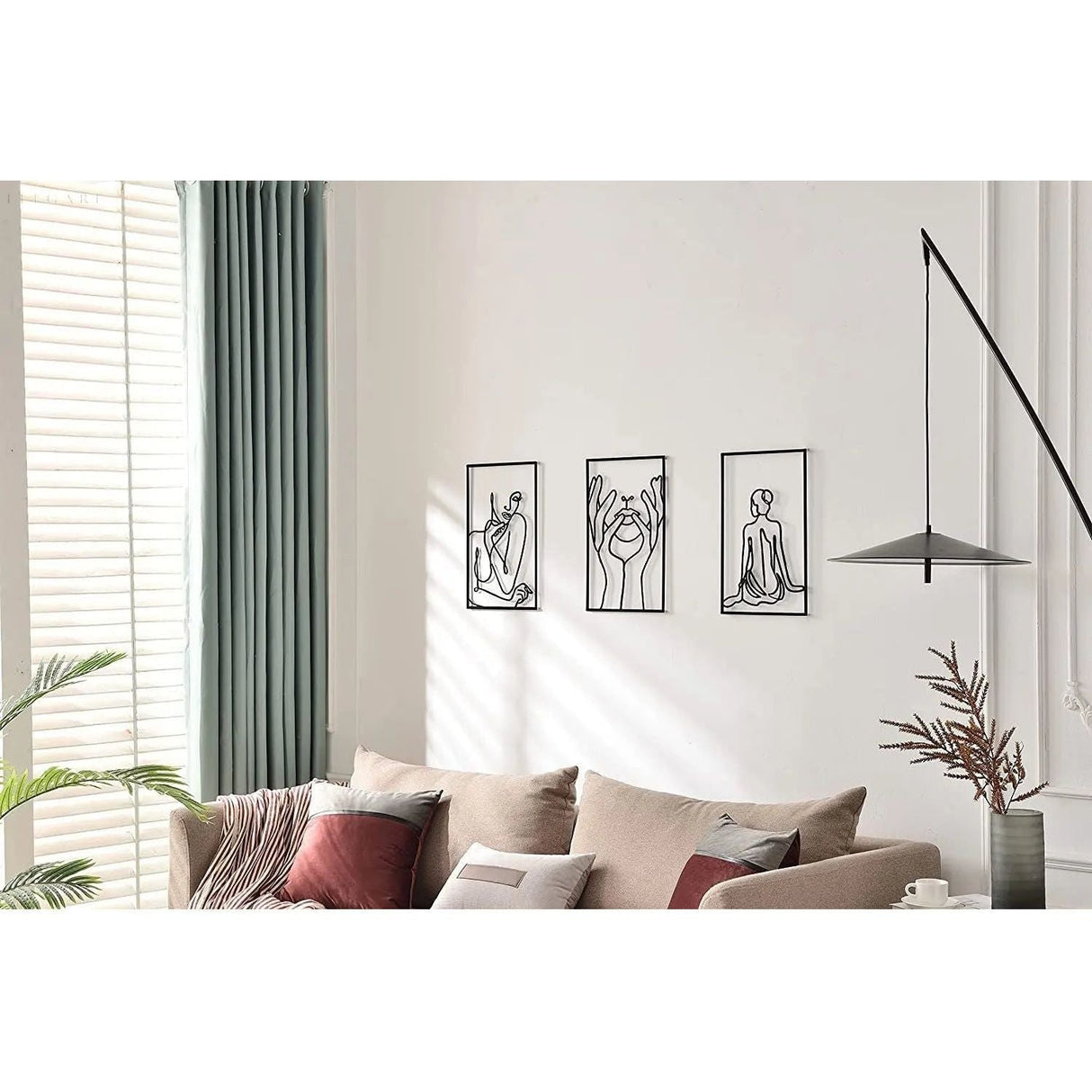 Silhuett - Nordisk Väggkonst i Metall Carvallo