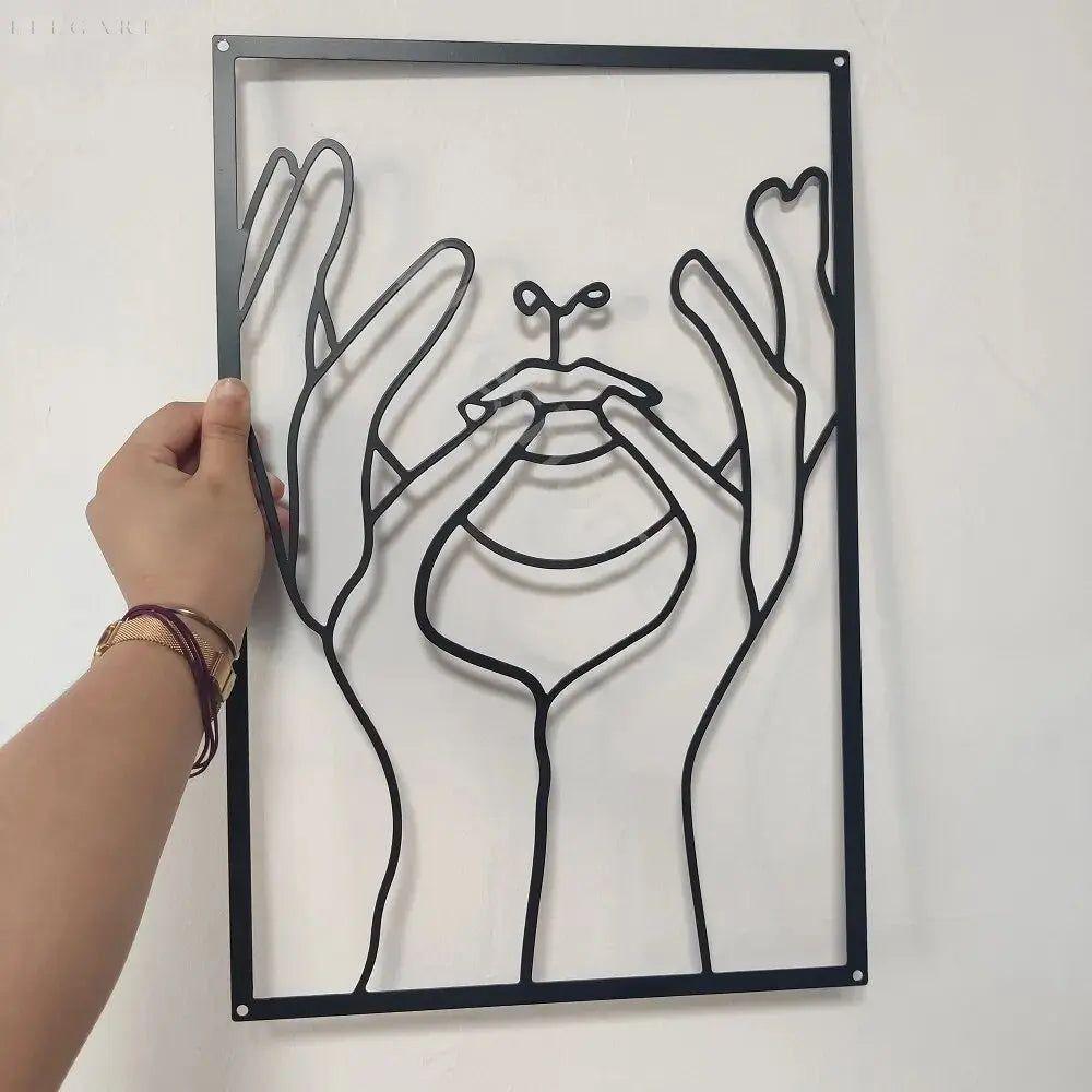 Silhuett - Nordisk Väggkonst i Metall Carvallo