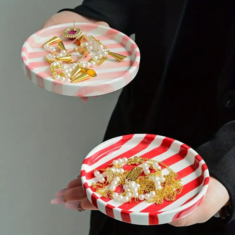 Silva Keramisk Rand Smyckesfat Carvallo