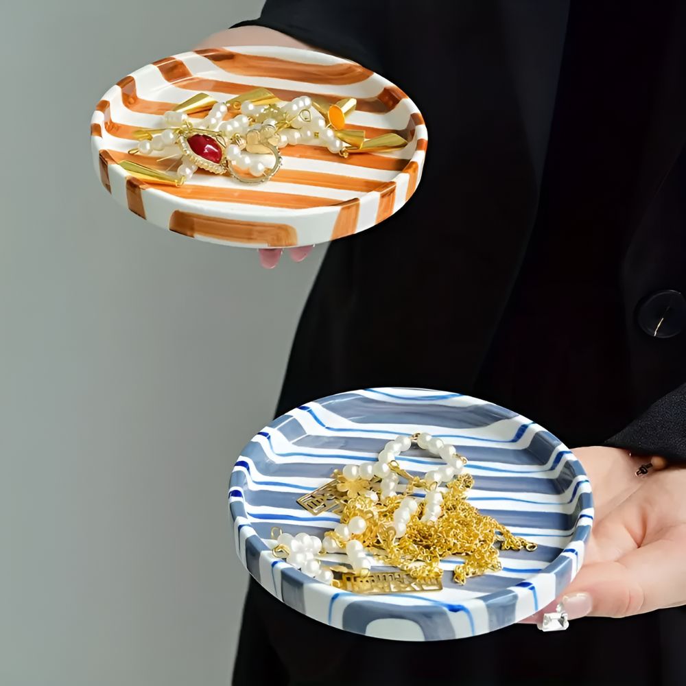 Silva Keramisk Rand Smyckesfat Carvallo