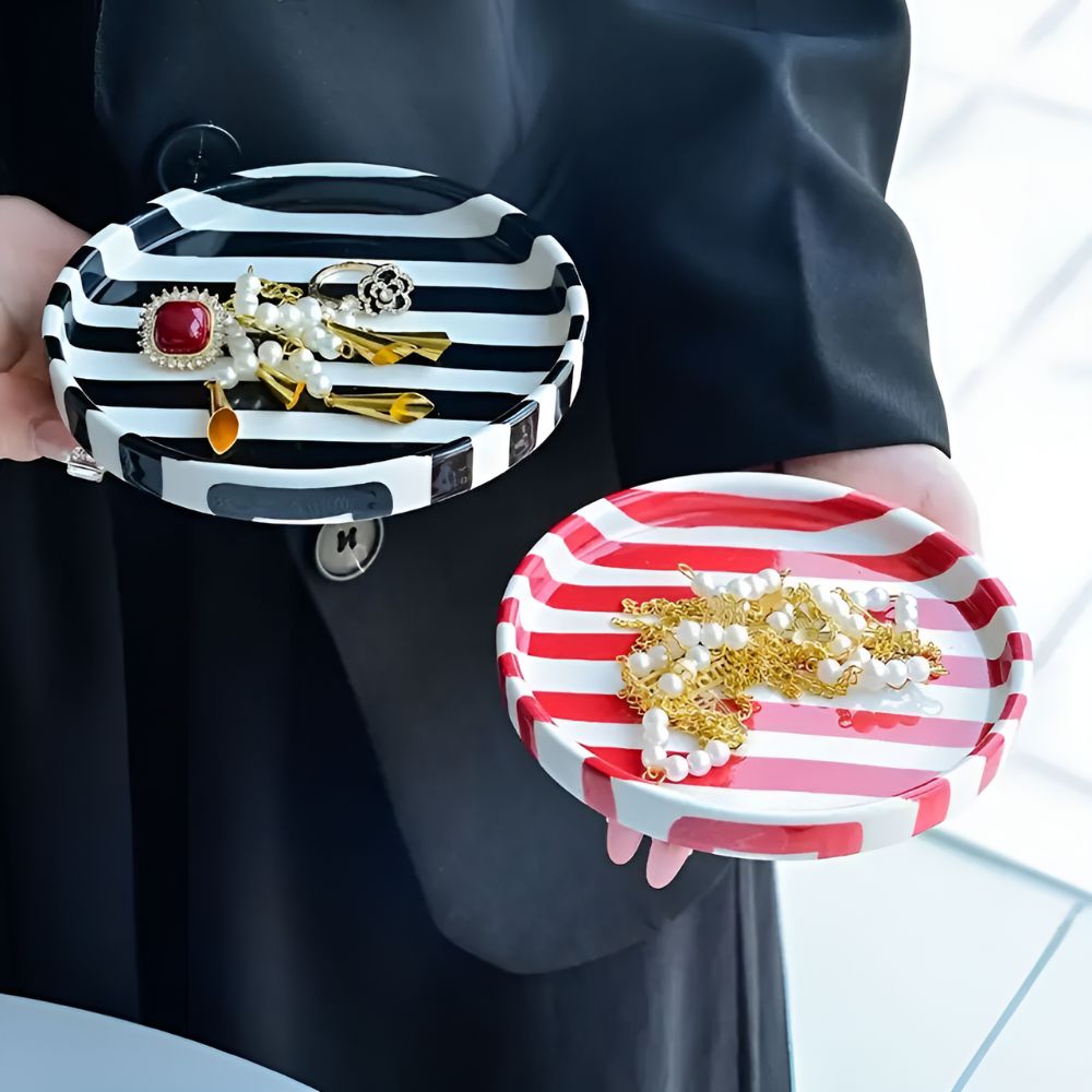 Silva Keramisk Rand Smyckesfat Carvallo