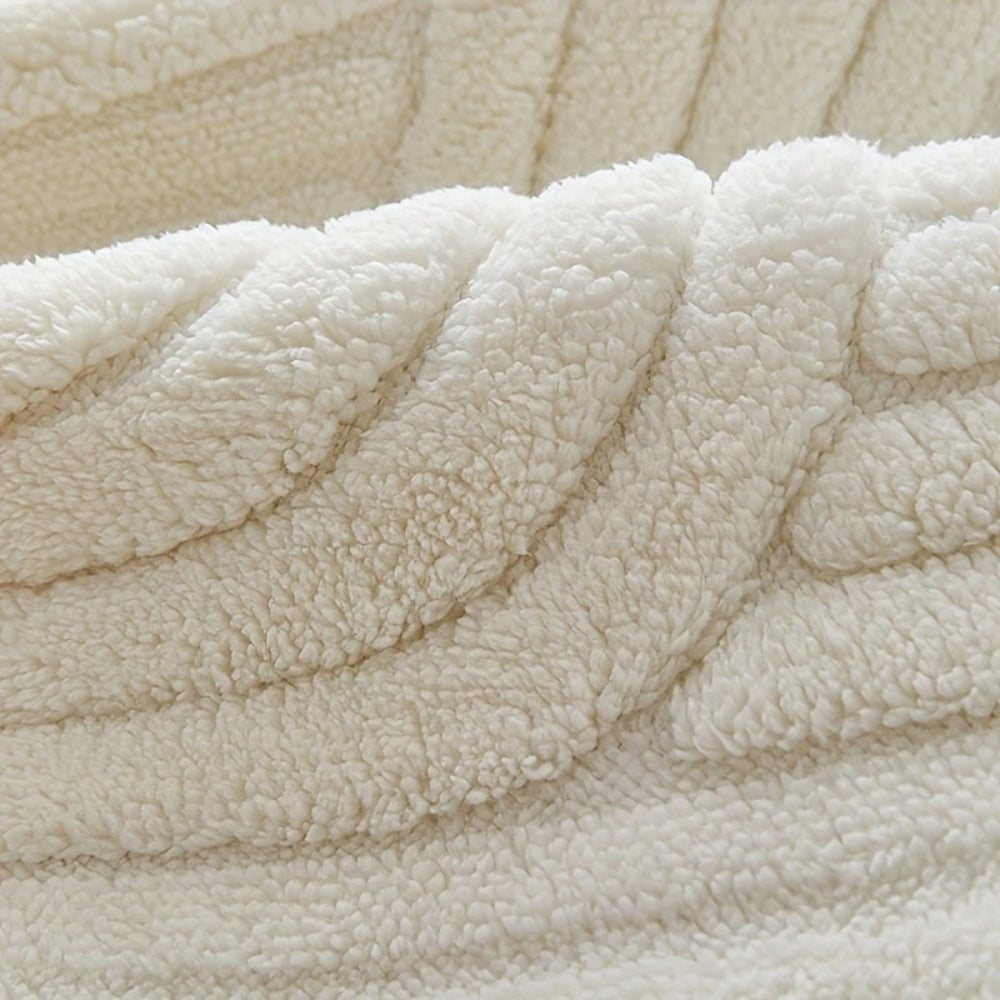 Silven Plush Förstärkt Antisklid Recliner Soffa Täcke Carvallo