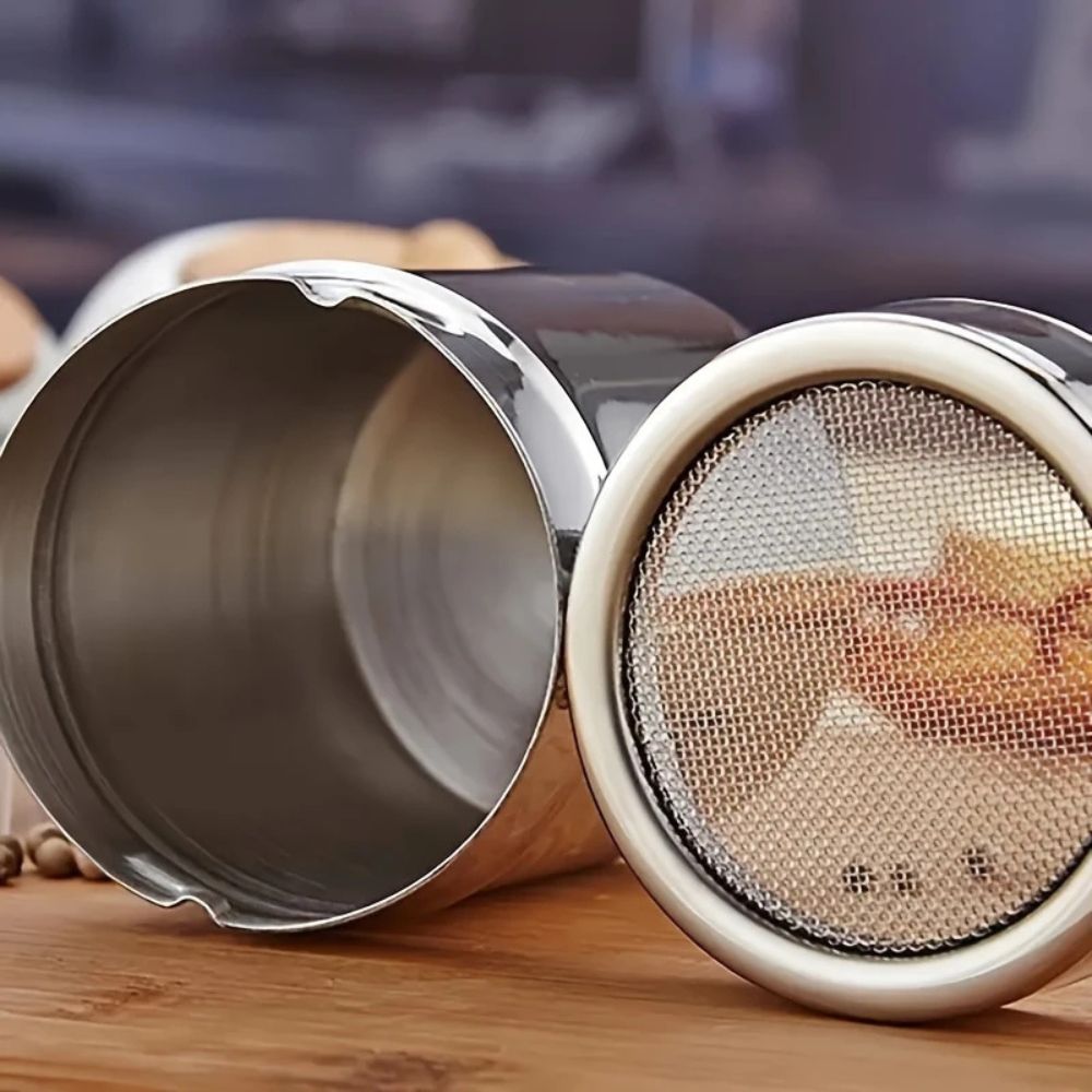 Silver Whirl Pulver Skakare Carvallo