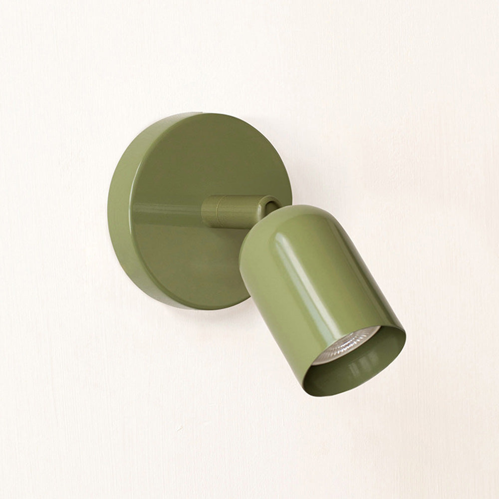 Enkel dekorativ metallväggslampa Carvallo