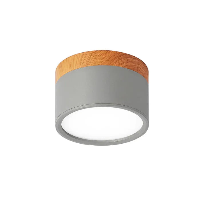 Minimalistisk Skandinavisk Cylinder LED Takarmatur Carvallo