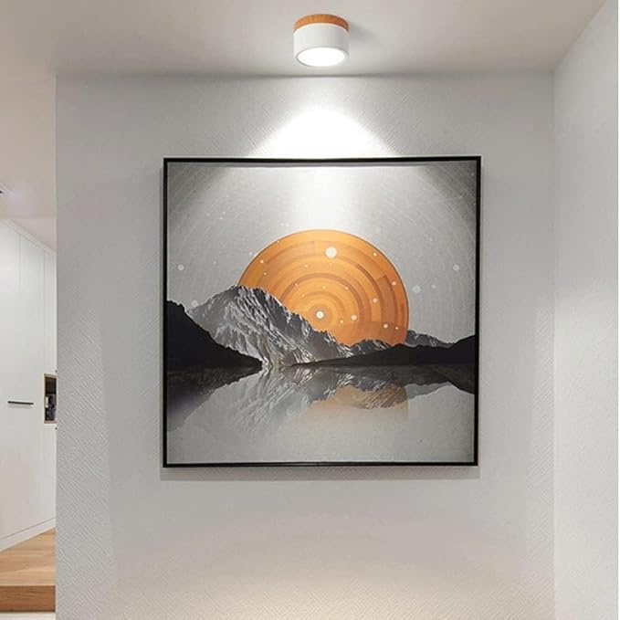 Minimalistisk Skandinavisk Cylinder LED Takarmatur Carvallo