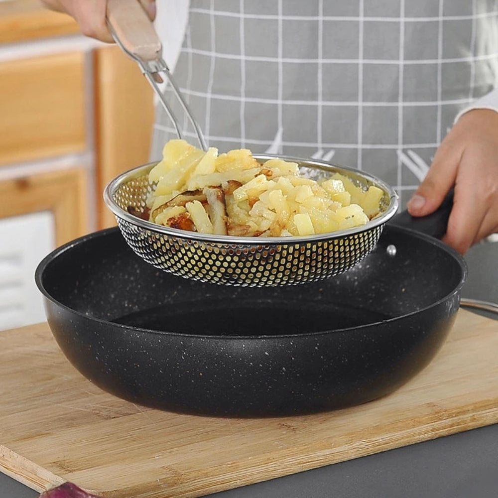 Skimmer i rostfritt stål sil Carvallo