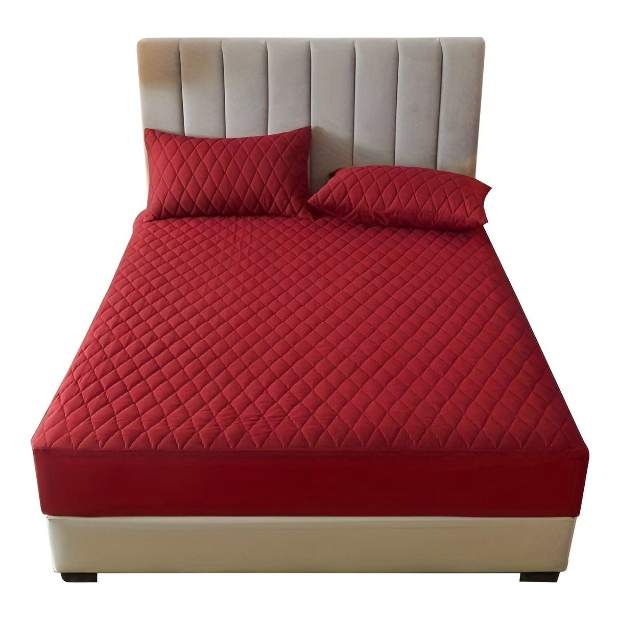 SleepSafe Sängöverdrag - Mjukt och Bekvämt Vattentätt Antiskid Madrassöverdrag Carvallo