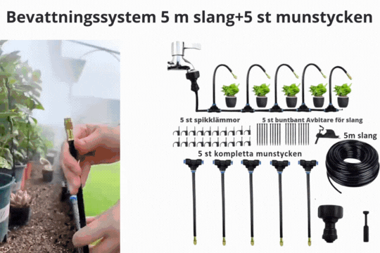 Bevattningssystem & Timer-VaruZ-Hemnix