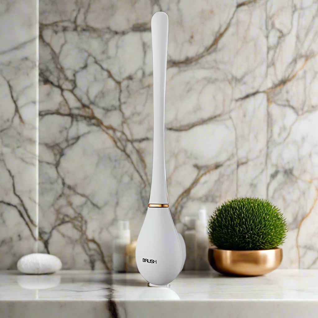 Royaleva Mjuk Silikon Toalettborste för Enkel Rengöring Carvallo