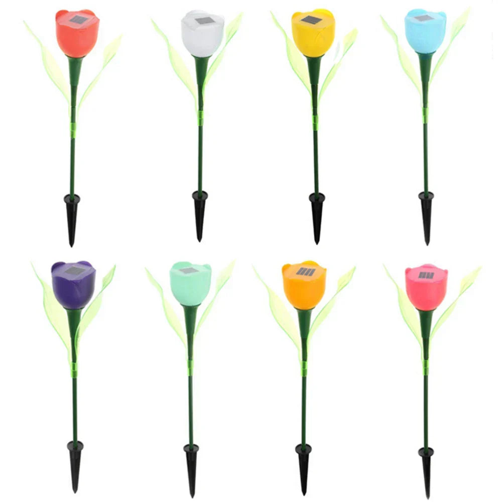 PetalGlow - Solar Tulip Flower Lamps MILA Sverige