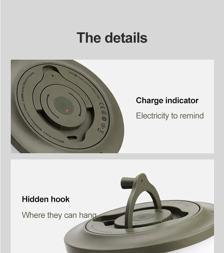 3 i 1 Solarbands Campingsljus Carvallo