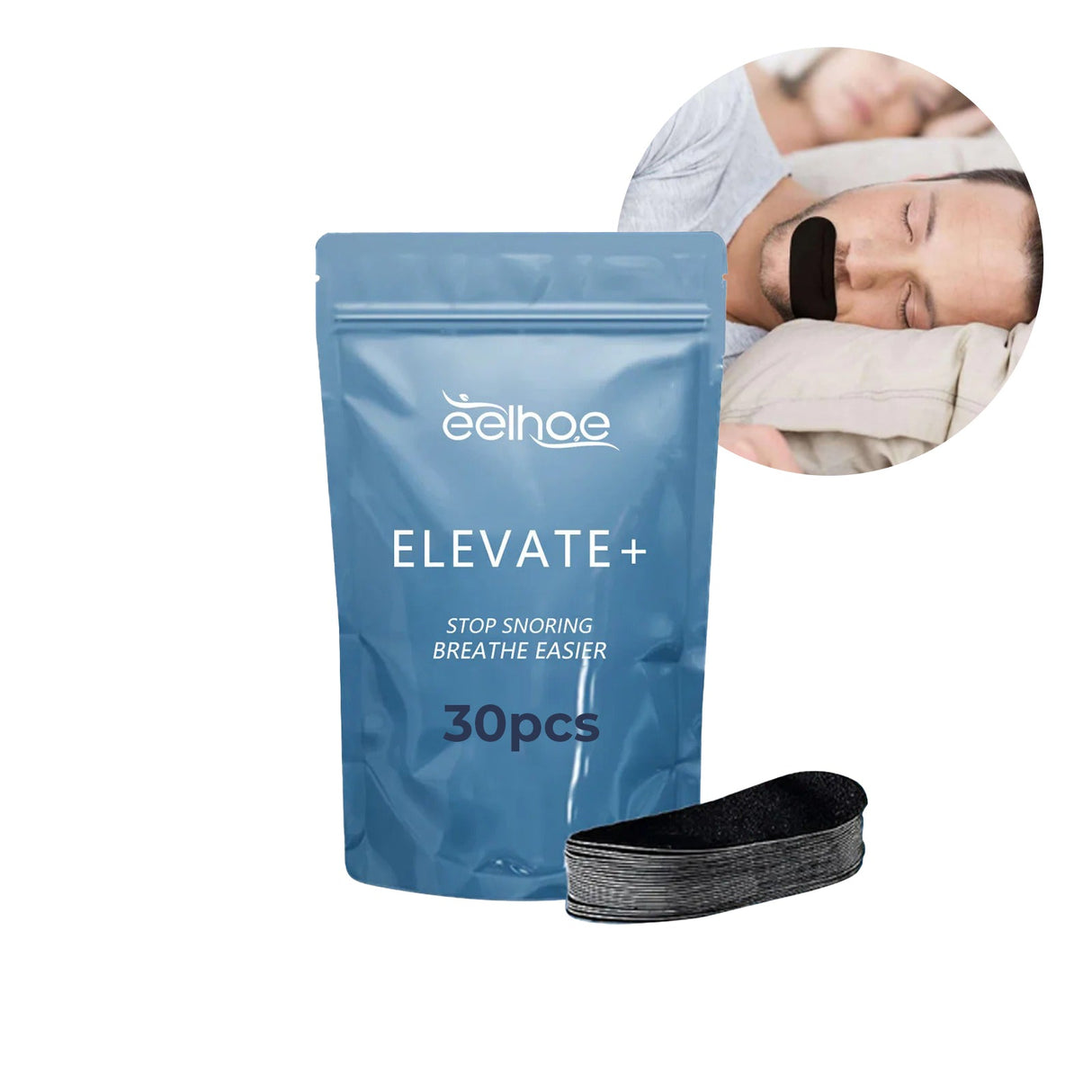 Muntejp/sovtejp mot snarkningar och bättre sömn (30st)-Hemnix-Hemnix