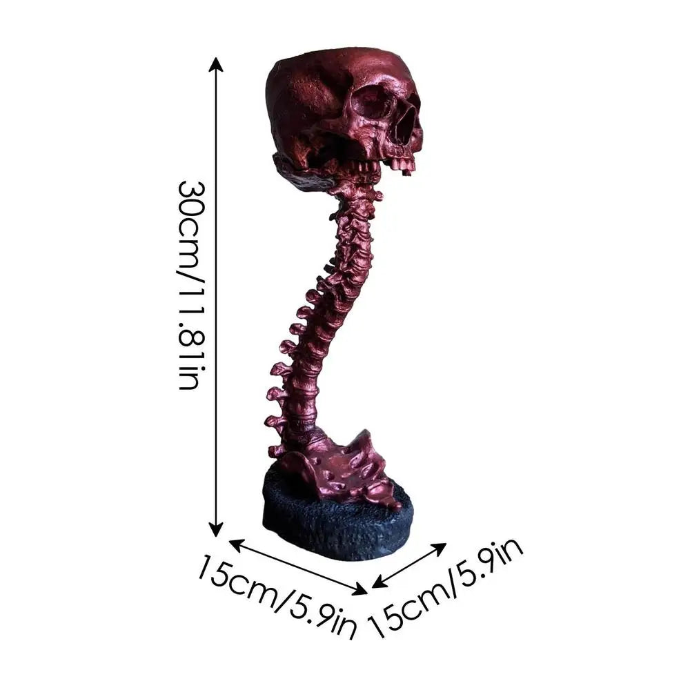 Skeletal - Planteringskärl med skalle och ryggrad MILA Sverige