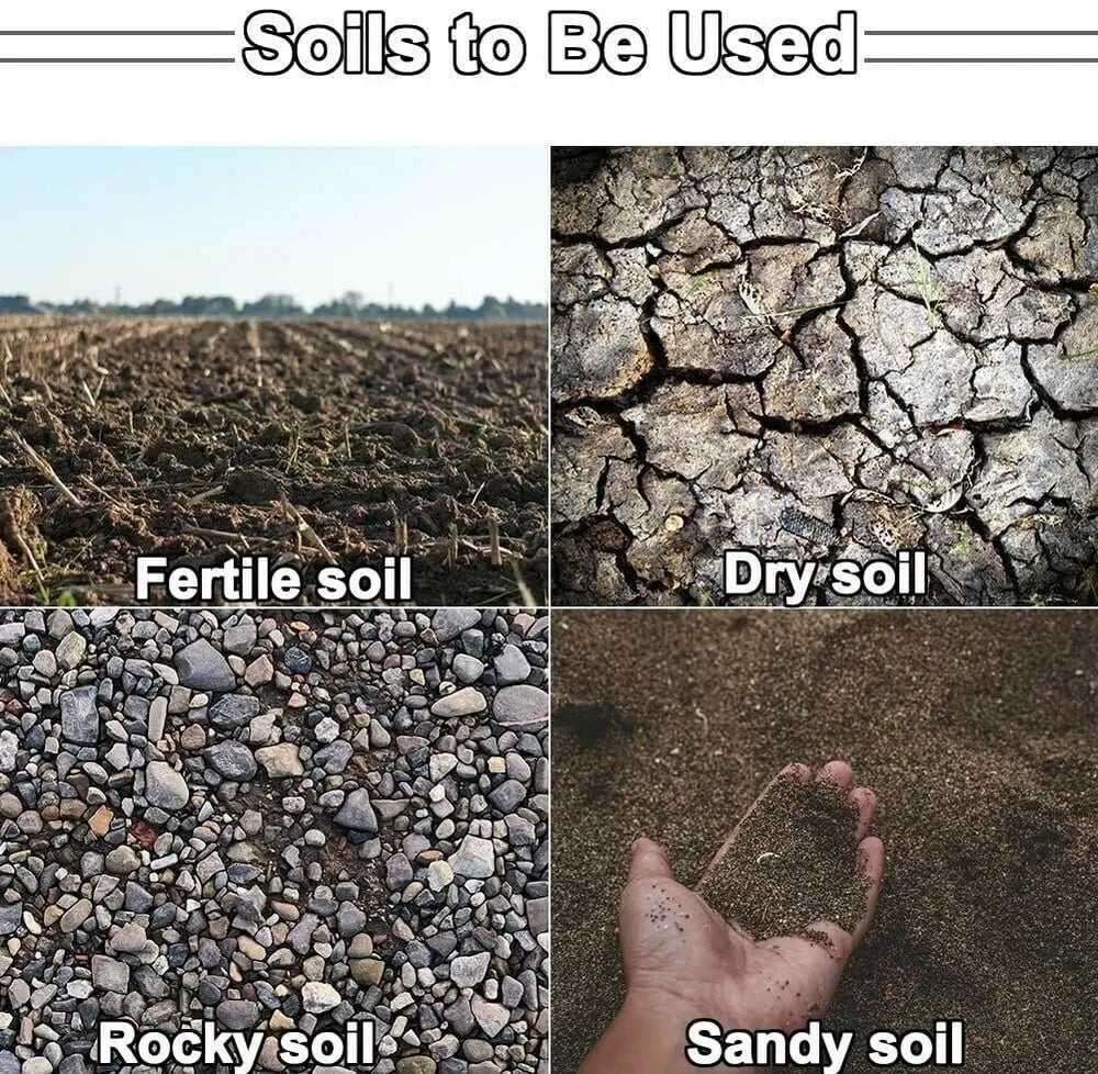 Spiralborr för trädgården – Snabbt planteringshålsverktyg för borrmaskiner MILA Sverige