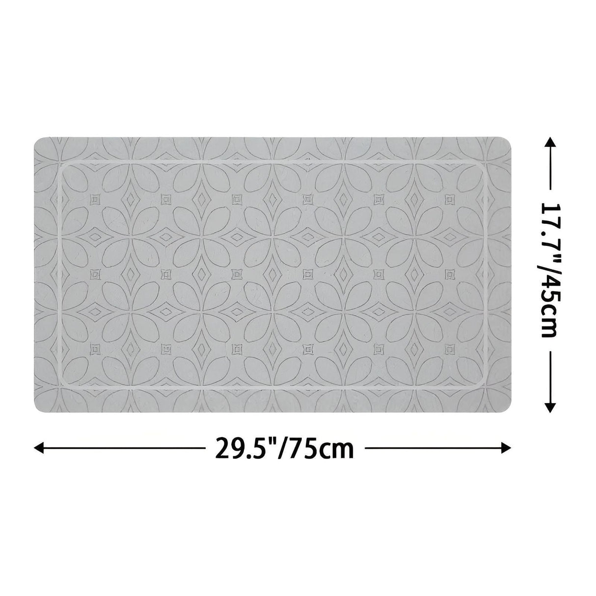 SpringEase Matta - Minimalistisk Stil Icke-Glidande och Absorberande Vardagsrumsmatta Carvallo