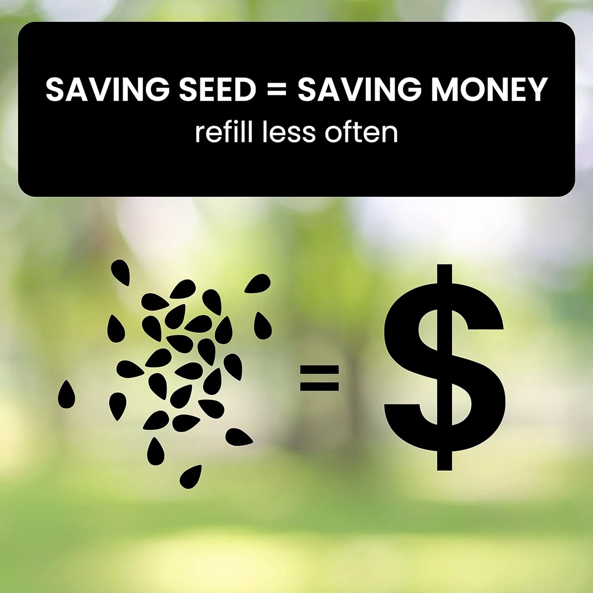 Carvallo fågelmatare med anti-ekorre skydd | Spinnmekanism | 4 foderöppningar | 2,27 kg kapacitet Carvallo