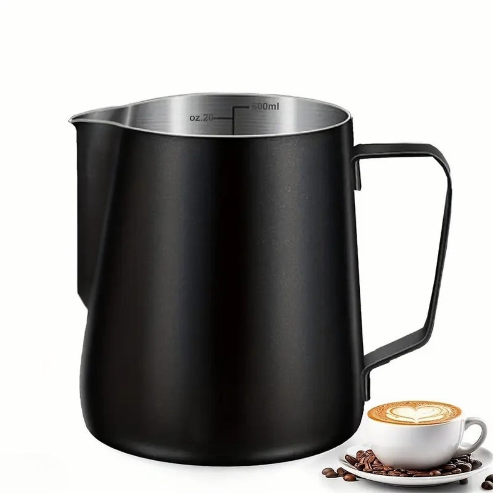 Rostfritt Stål Mjölkskummare Pitcher Carvallo