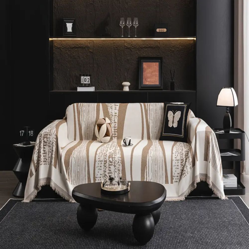 Stone Bohemian Frynssoffaöverdrag Carvallo