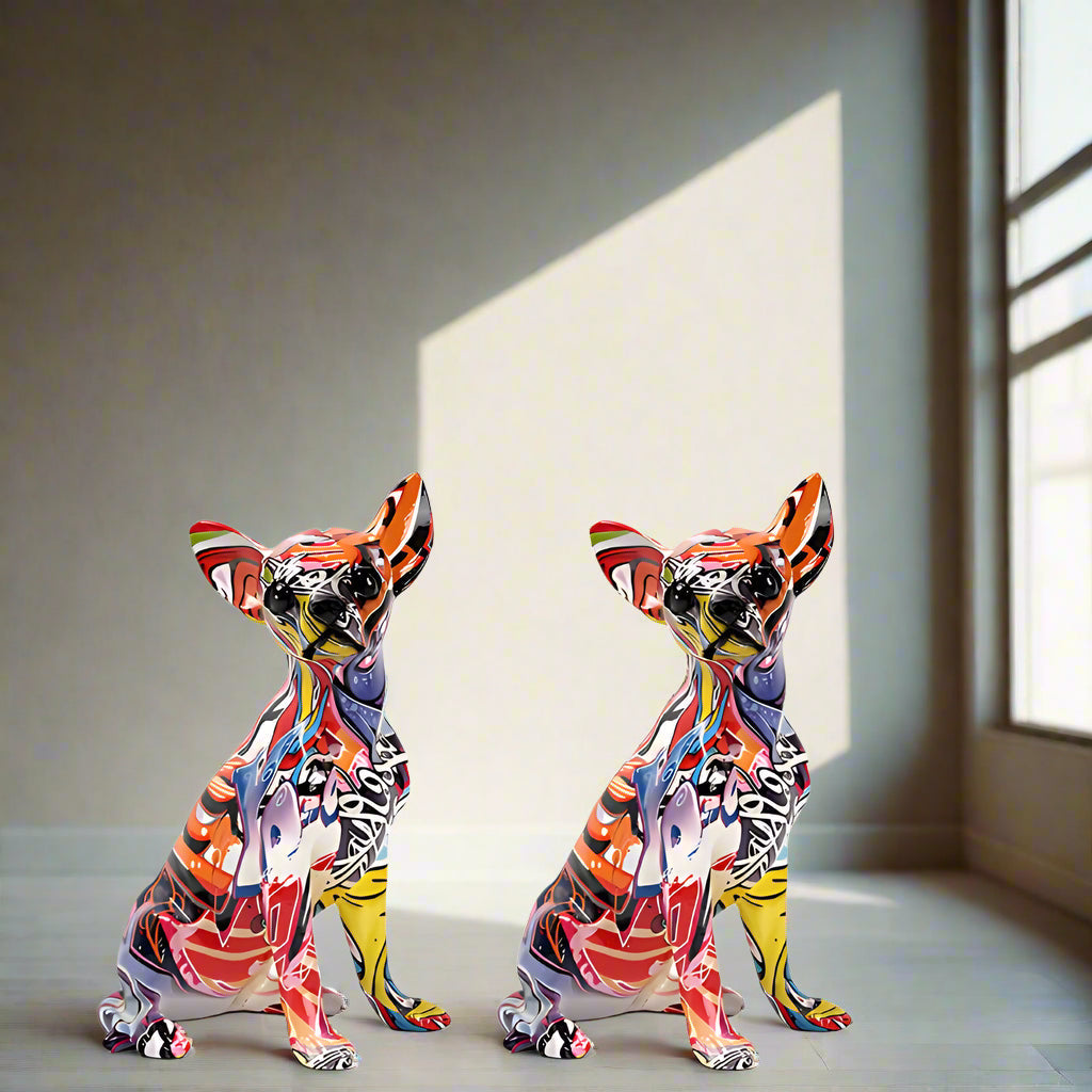 Street Art Chihuahua Skulptur Carvallo