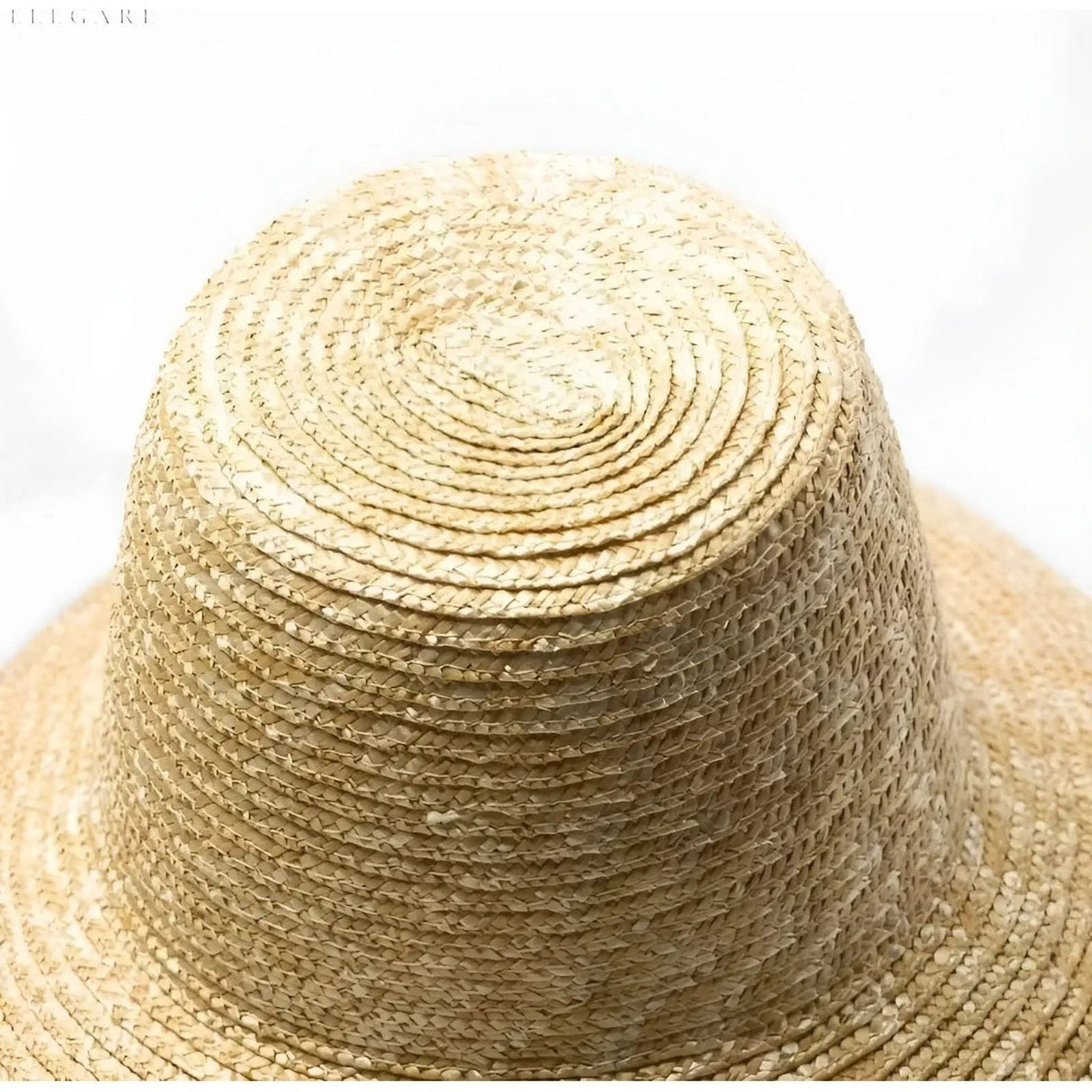 SunGlow Hat - Bredbrättad lampskärm damhalmhat för sommaren Carvallo