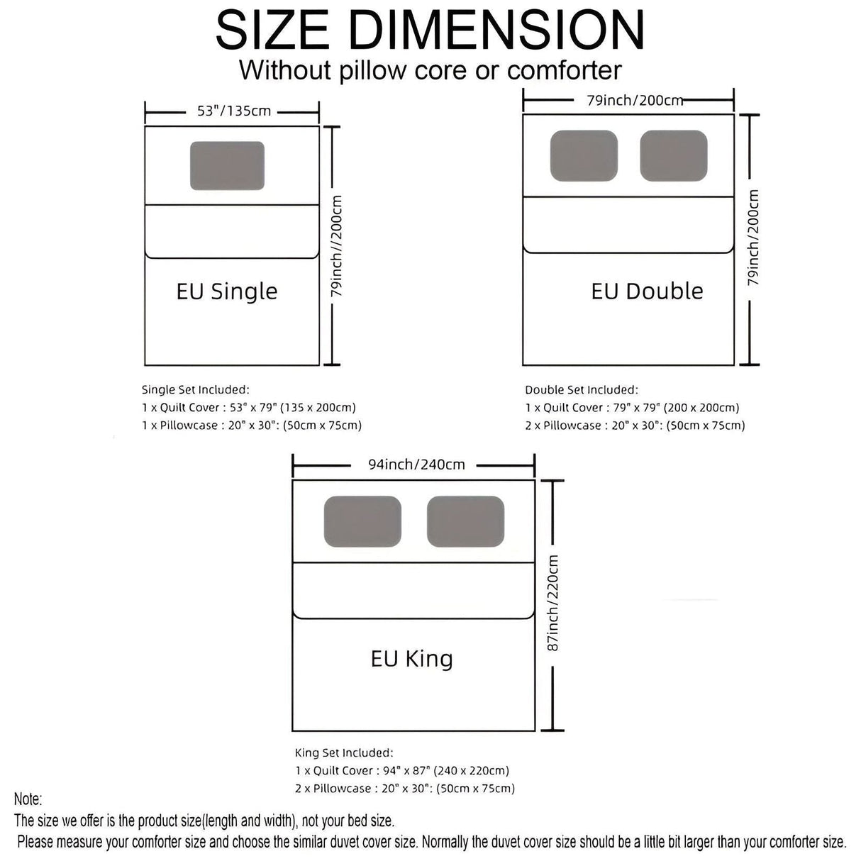 SunflowerBliss Sängkläder - Tryckt Solros Påslakan Set Carvallo