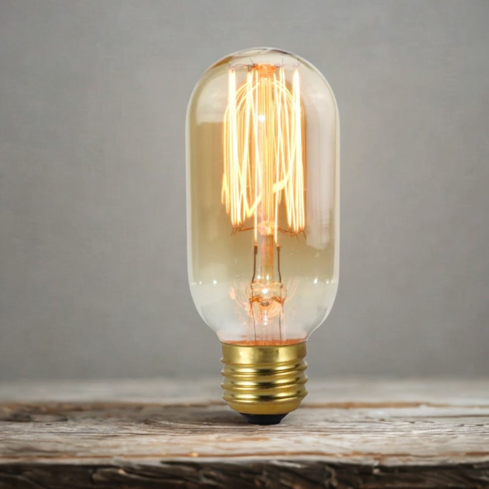 Vintage Edison-lampa Dekorativa Dimbara Ljus Carvallo