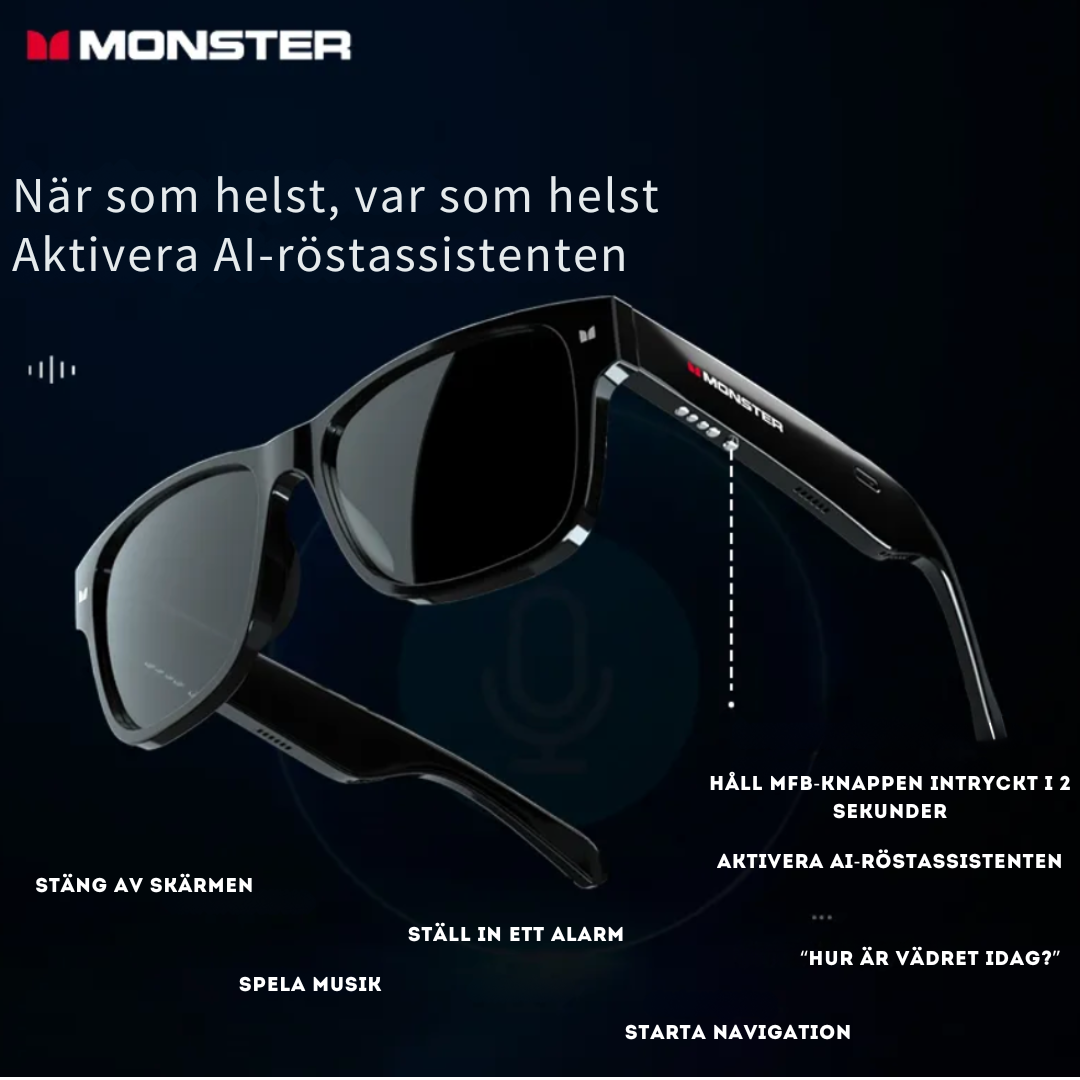 Monster Airmars S01 – AI-solglasögonen som ger dig frihet, funktion och stil-VaruZ-Hemnix
