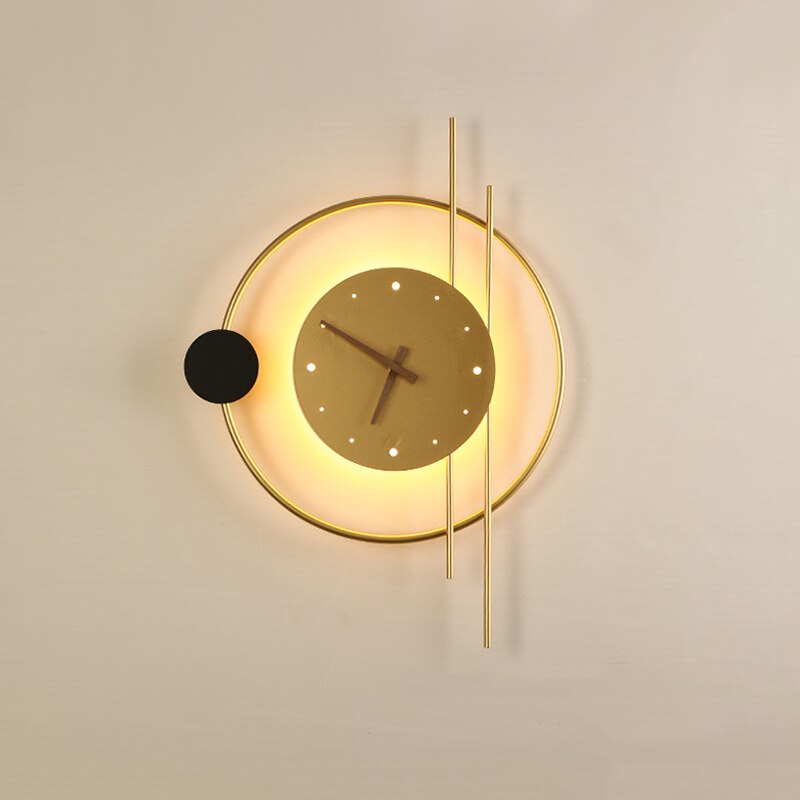 Zeitkunst Väggklocka - Elegant och Funktionell Belysning Carvallo