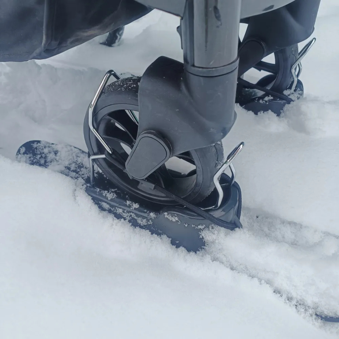 Barnvagnskidor – Skidor till barnvagn, rullstol, cykel.-VaruZ-Hemnix