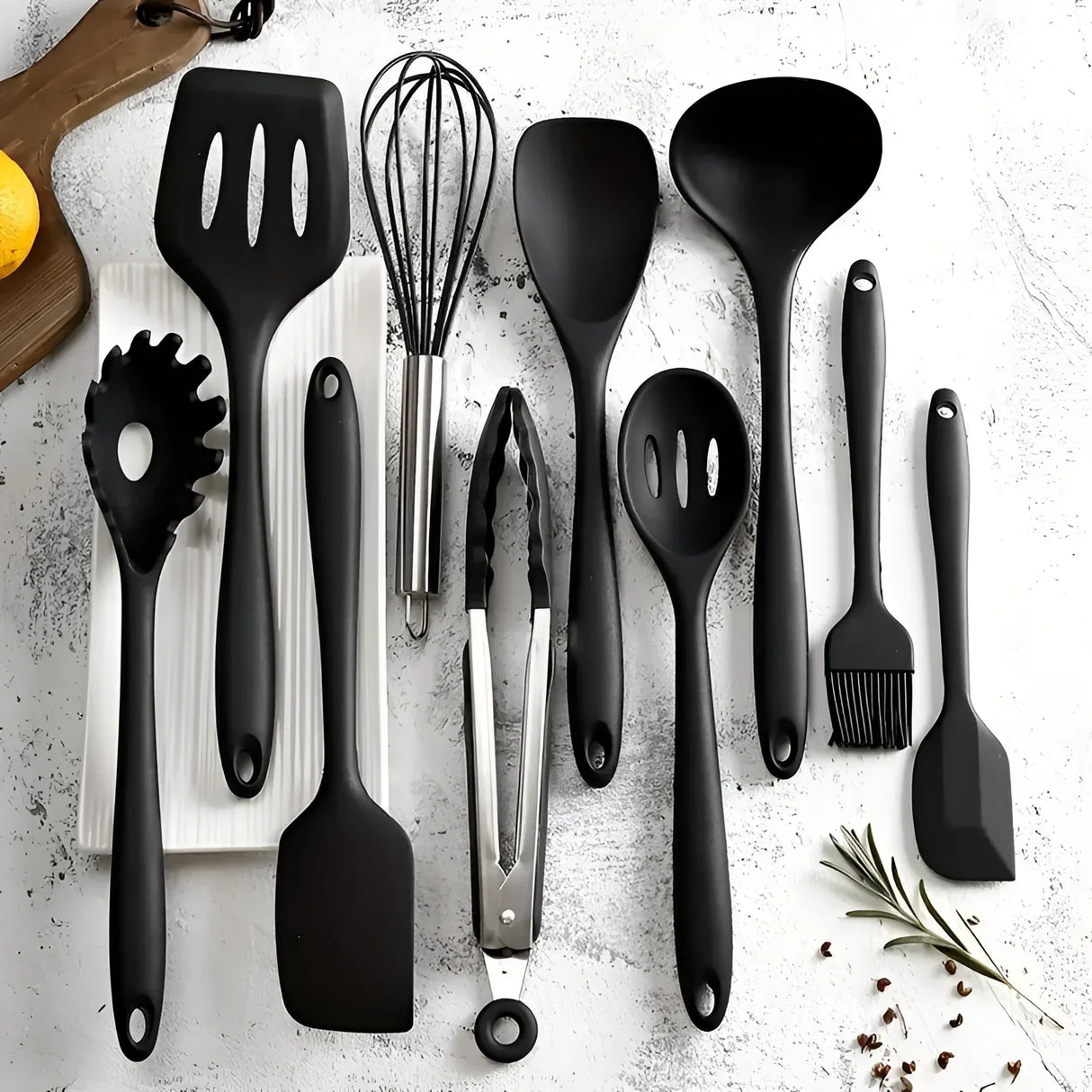 Köksredskapsset Non-Stick Silikonverktyg Carvallo