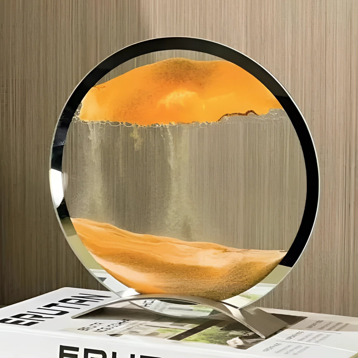 Väggkonst Rörlig Sandtimer Ljus Carvallo