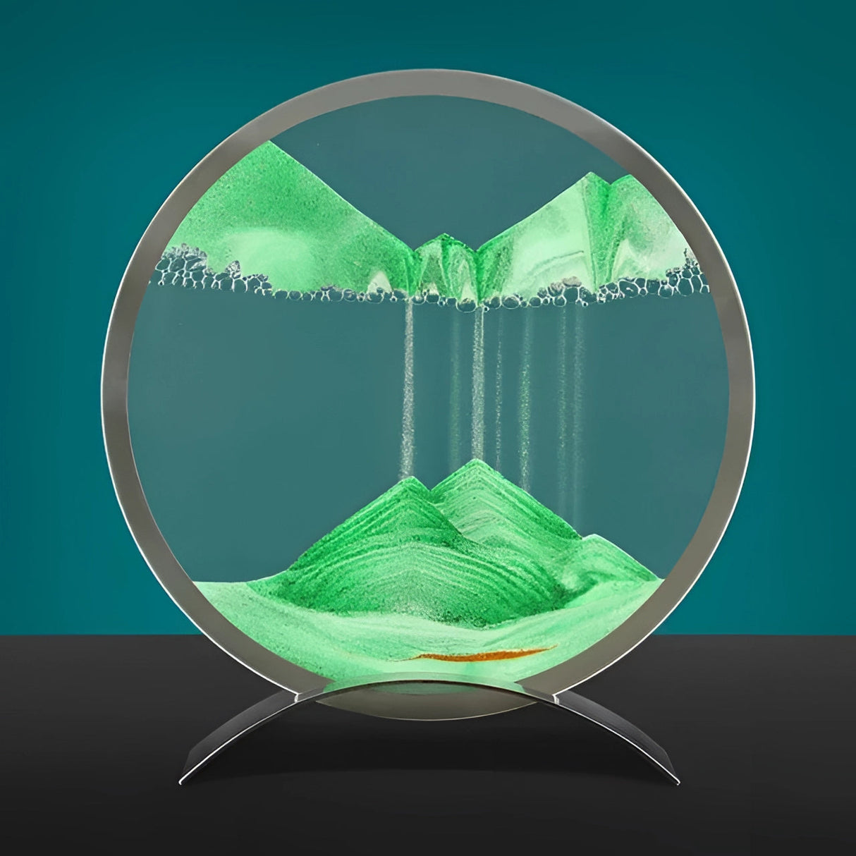 Väggkonst Rörlig Sandtimer Ljus Carvallo