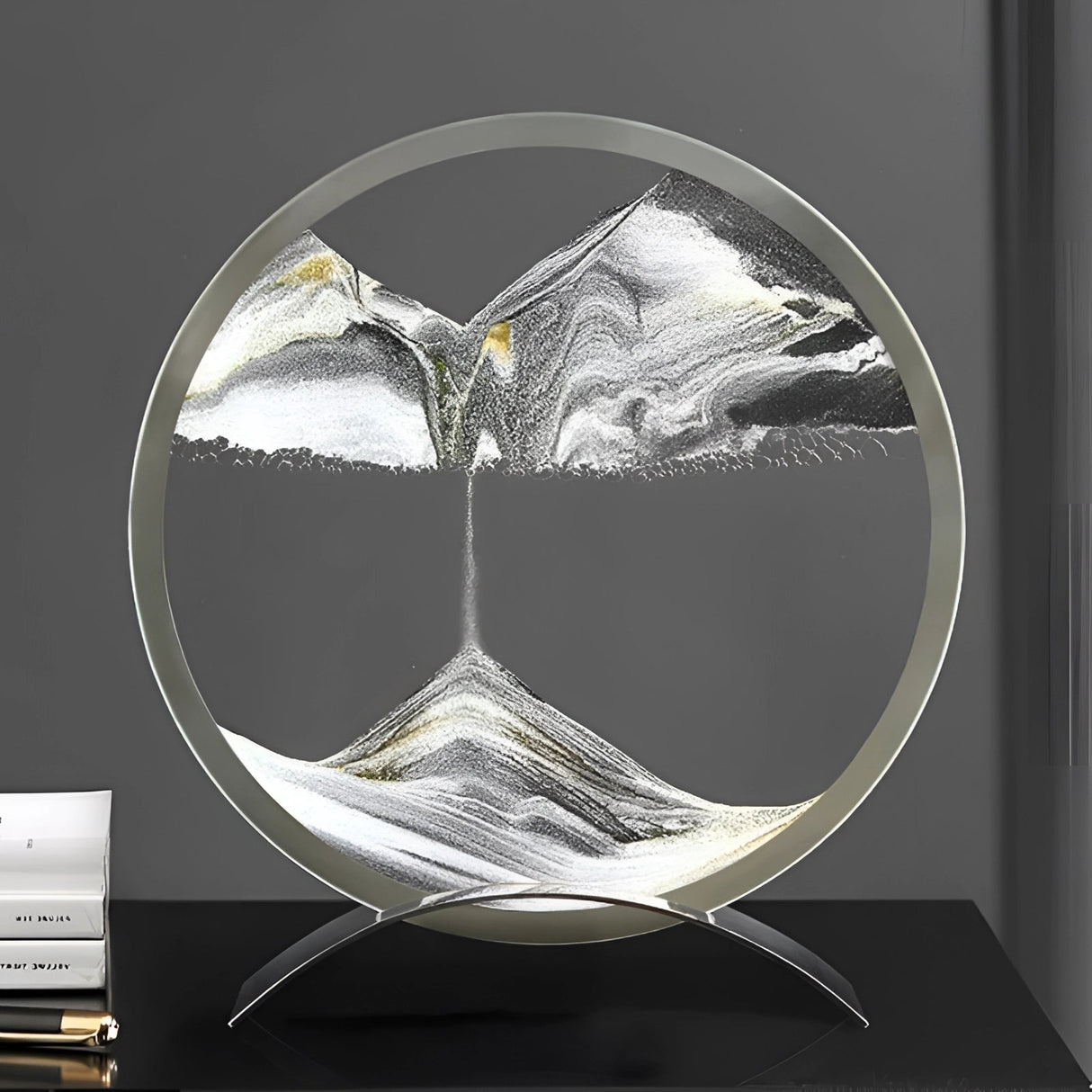 Väggkonst Rörlig Sandtimer Ljus Carvallo