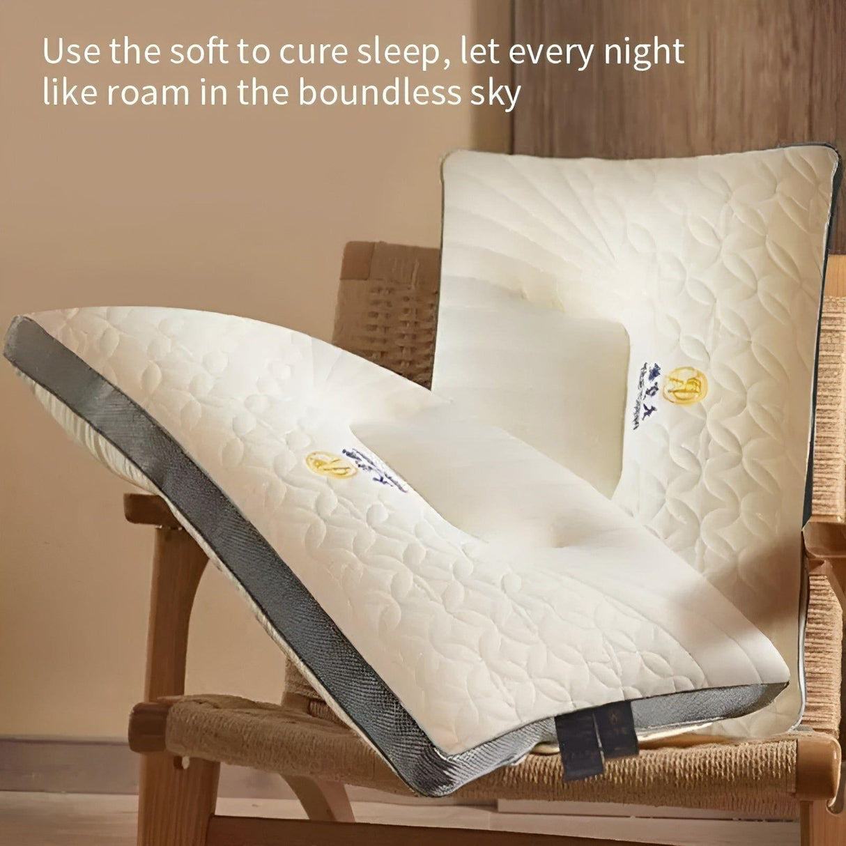 TheraRest Kudde - Ergonomisk Cervikal Premium Sova Kudde Carvallo