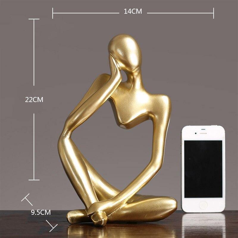 Carvallo – Minimalist Tänker Skulptur med Modern Elegans Carvallo