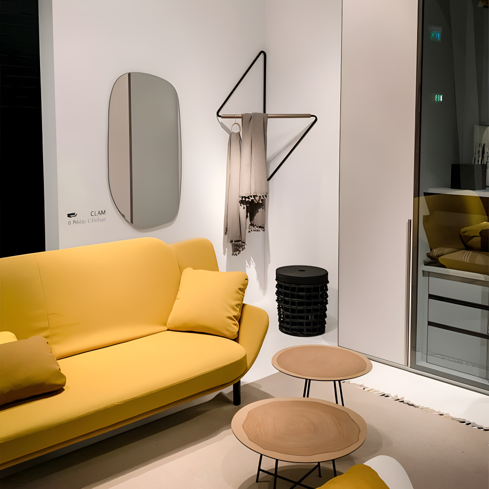 NordicFrame Klädställ – Minimalistisk & Geometrisk Design Hemnix