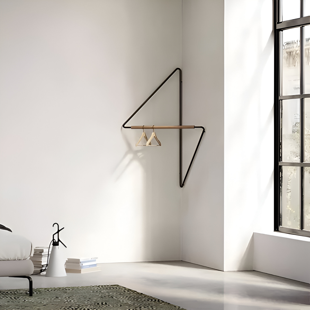 NordicFrame Klädställ – Minimalistisk & Geometrisk Design Hemnix